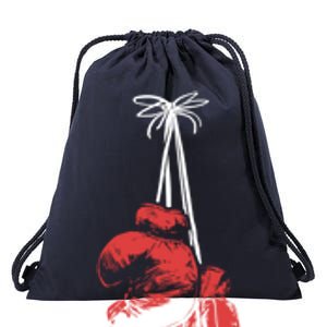 Hanging Boxing Gloves Boxer Boxing Gift Drawstring Bag