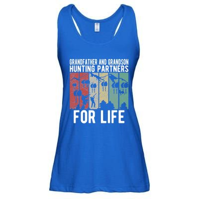 Hunting Buddy Grandpa And Grandson Hunting Buddies Gift Ladies Essential Flowy Tank