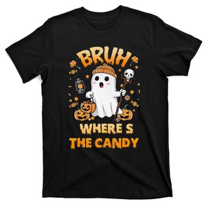 Halloween Bush Ghost Where The Candy T-Shirt