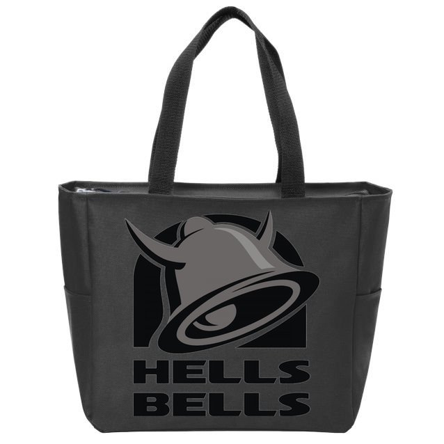 Hells Bells Zip Tote Bag