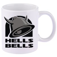 Hells Bells 11oz C Handle Ceramic Mug