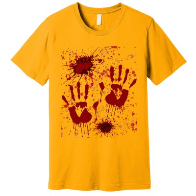 Help Bloody Halloween Costume Blood Matching Premium T-Shirt