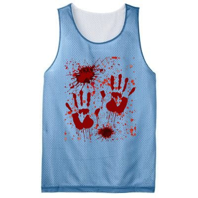 Help Bloody Halloween Costume Blood Matching Mesh Reversible Basketball Jersey Tank