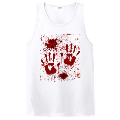 Help Bloody Halloween Costume Blood Matching PosiCharge Competitor Tank