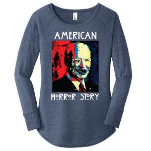 Halloween Biden Women's Perfect Tri Tunic Long Sleeve Shirt