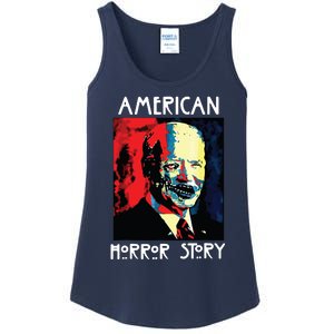 Halloween Biden Ladies Essential Tank