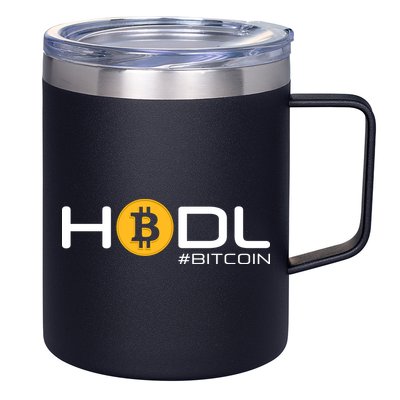 Hodl Bitcoin 12oz Stainless Steel Coffee Mug