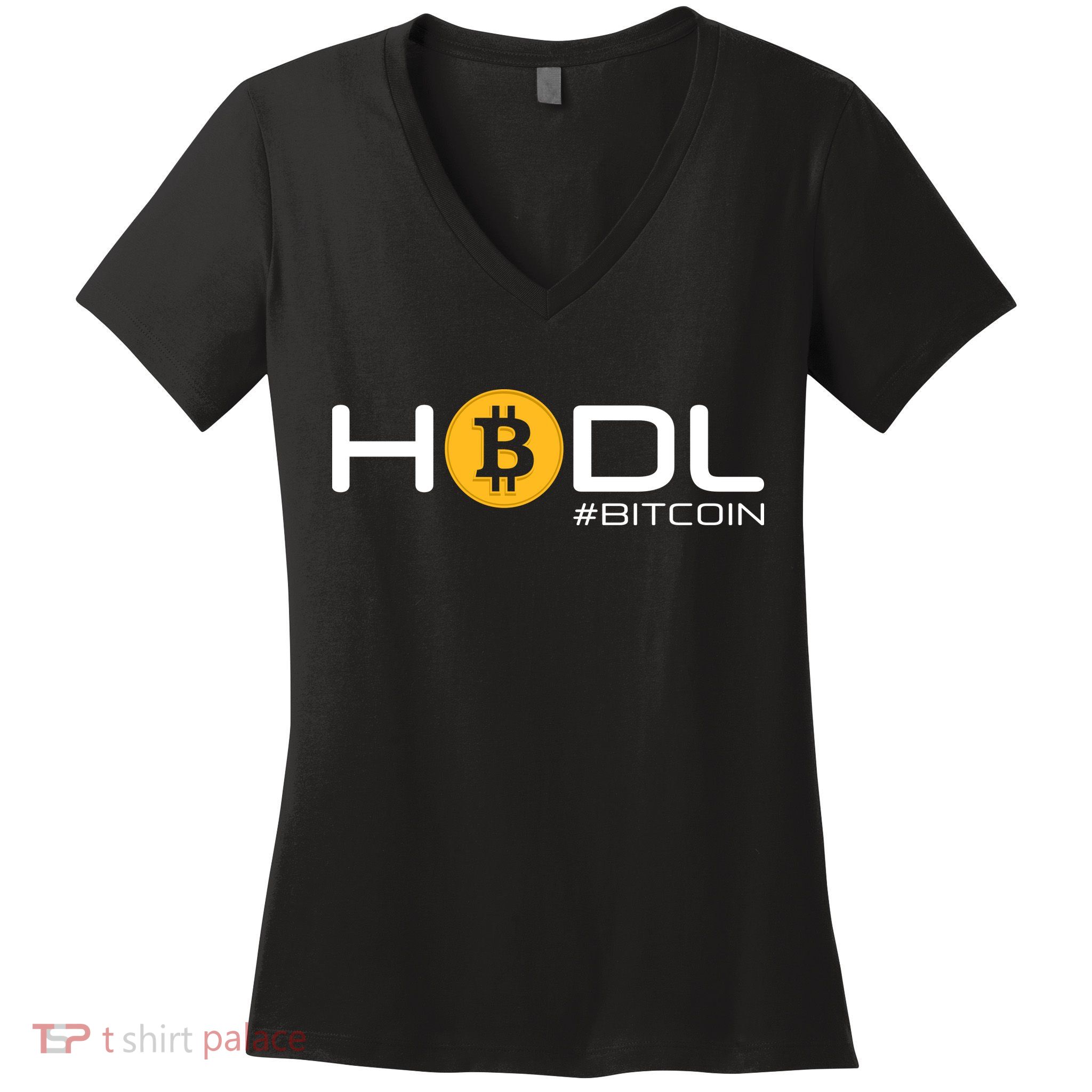 Hodl Bitcoin Women's V-Neck T-Shirt