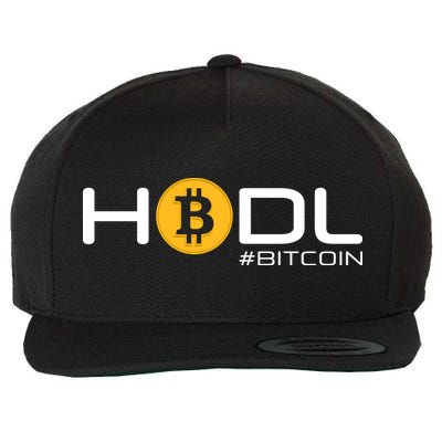 Hodl Bitcoin Wool Snapback Cap