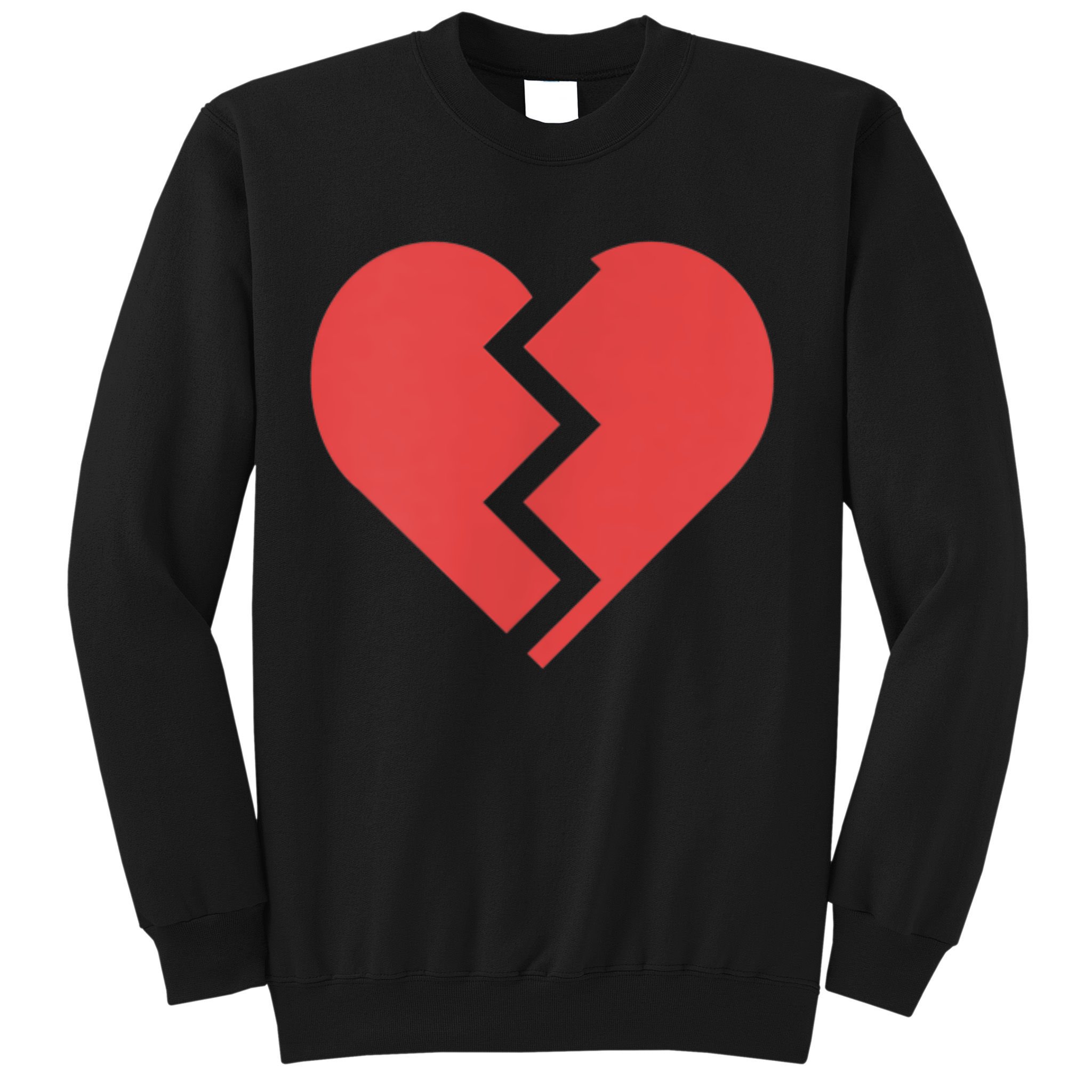 Heartbreak Broken Heart Graphic Print Chic Stylish Fashion Sweatshirt