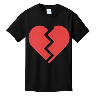 Heartbreak Broken Heart Graphic Print Chic Stylish Fashion Kids T-Shirt