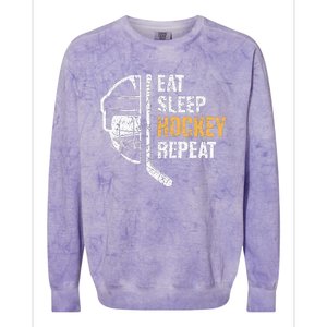 Hockey Boy Colorblast Crewneck Sweatshirt