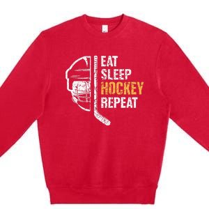 Hockey Boy Premium Crewneck Sweatshirt