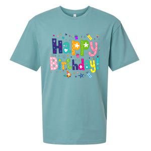 Happy Birthday Sueded Cloud Jersey T-Shirt