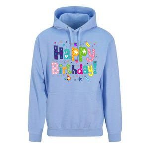 Happy Birthday Unisex Surf Hoodie