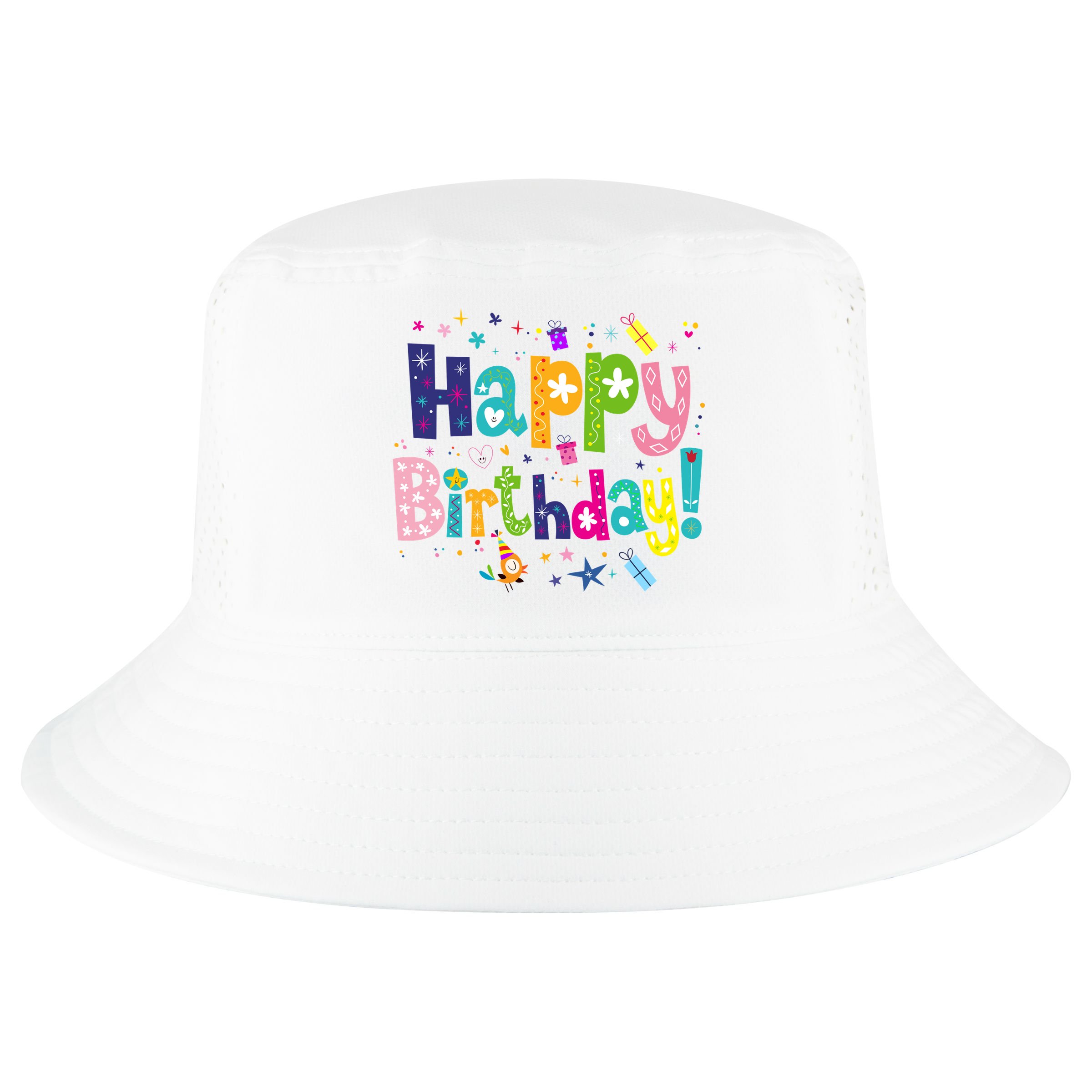 Happy Birthday Cool Comfort Performance Bucket Hat