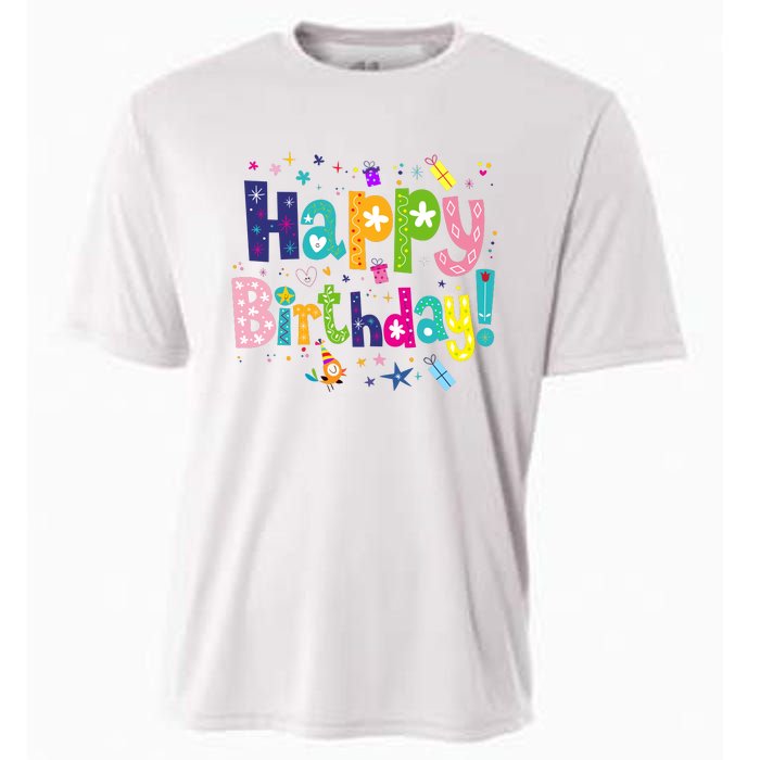 Happy Birthday Cooling Performance Crew T-Shirt