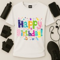 Happy Birthday Cooling Performance Crew T-Shirt