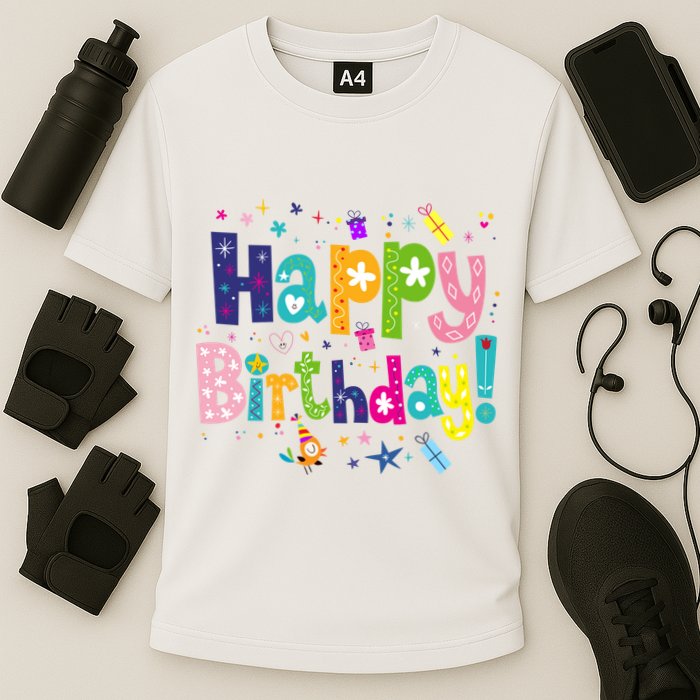 Happy Birthday Cooling Performance Crew T-Shirt