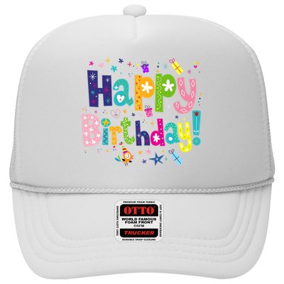 Happy Birthday Trucker Hat