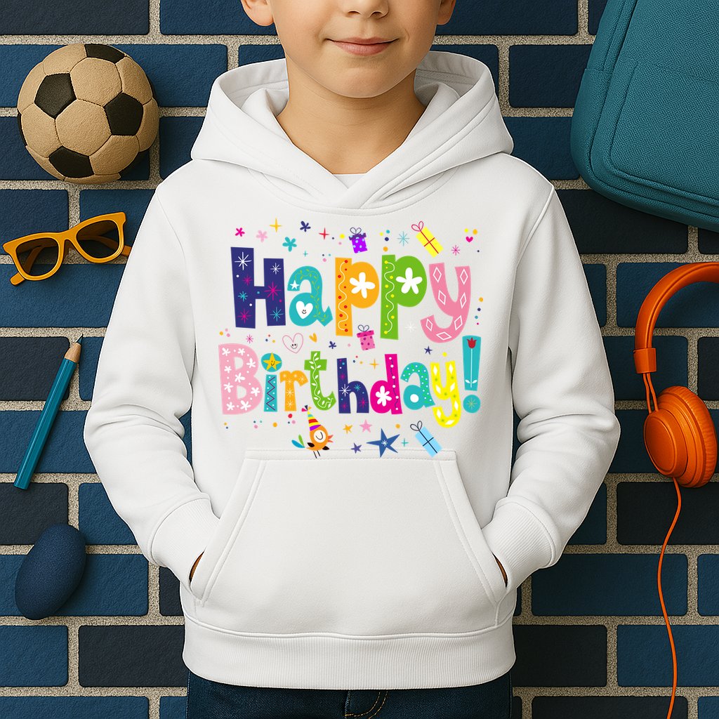 Happy Birthday Kids Hoodie