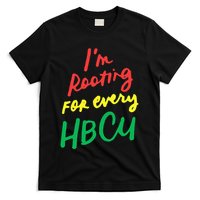 HBCU Black History Month Im Rooting For Every HBCU T-Shirt