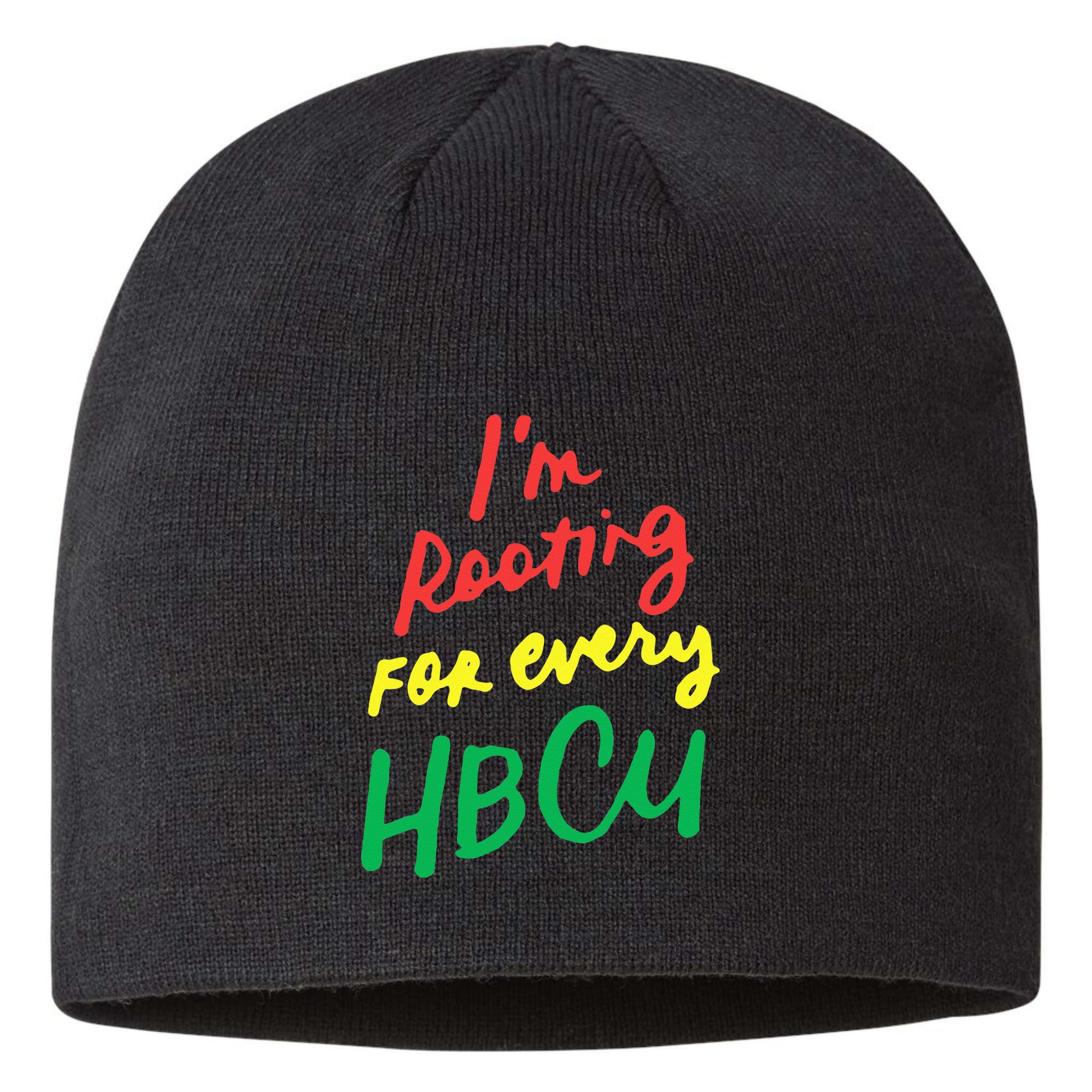 HBCU Black History Month Im Rooting For Every HBCU Sustainable Beanie