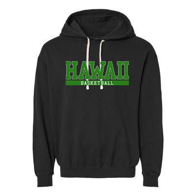 Hawaii Basketball Garment-Dyed Fleece Hoodie