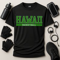 Hawaii Basketball Cooling Performance Crew T-Shirt