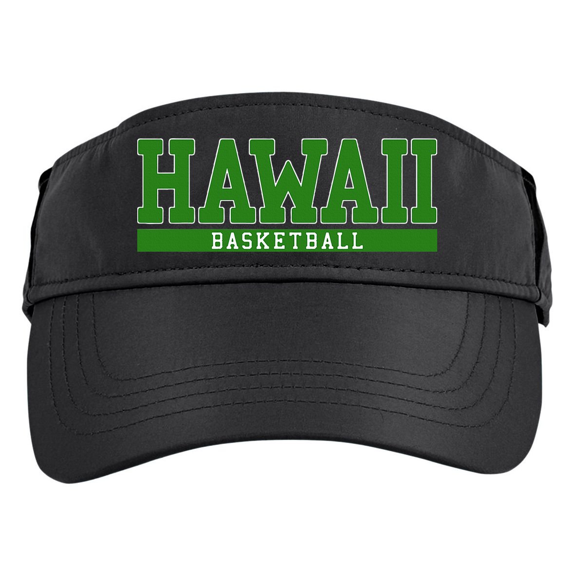 Hawaii Basketball Adult Drive Performance Visor