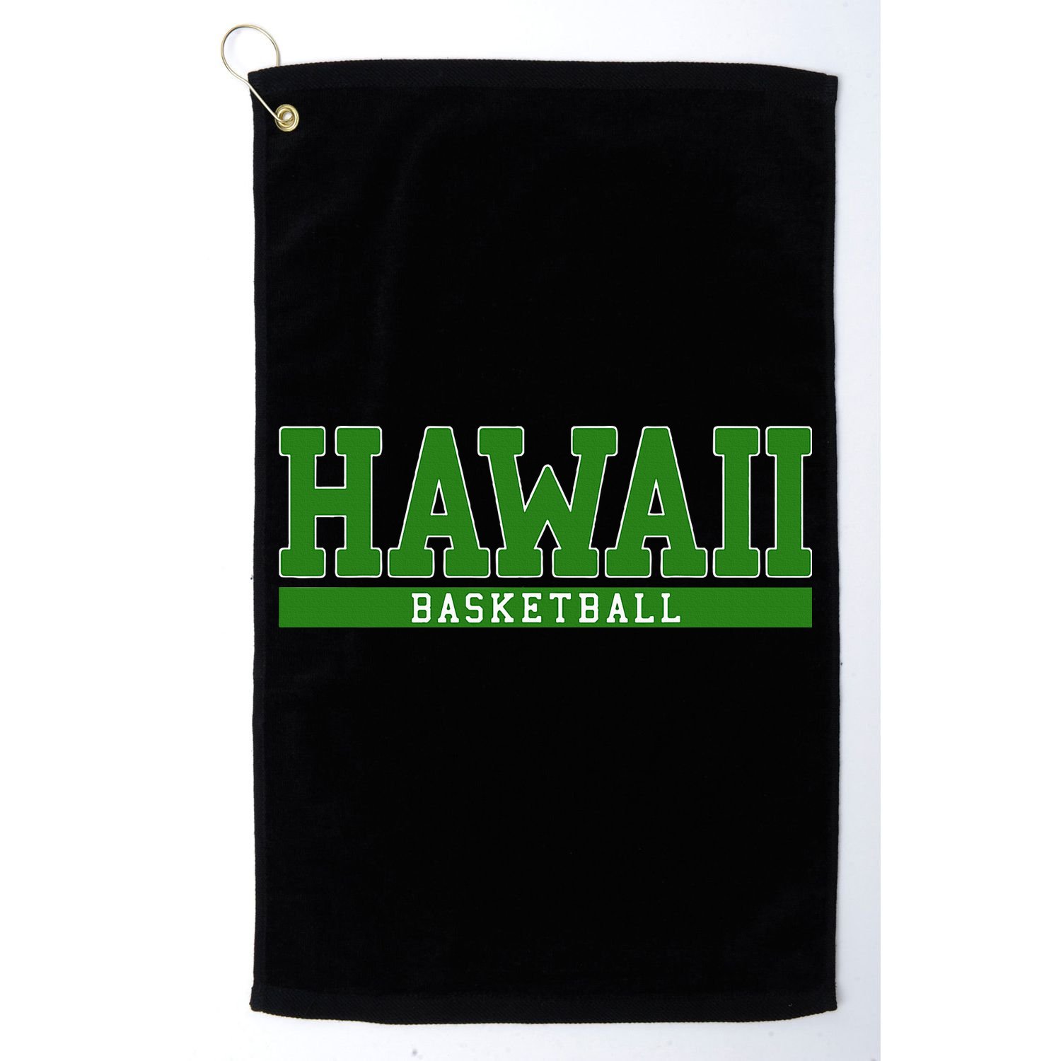 Hawaii Basketball Golf Towel