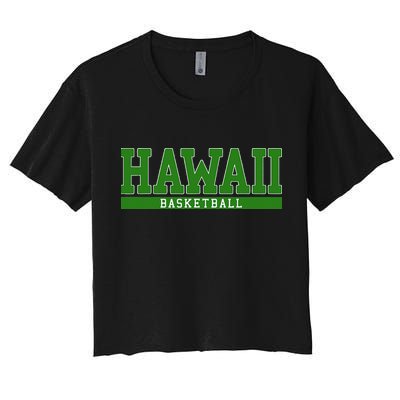 Hawaii Basketball Crop Top