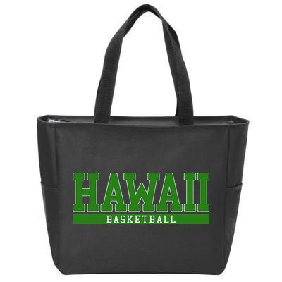 Hawaii Basketball Zip Tote Bag