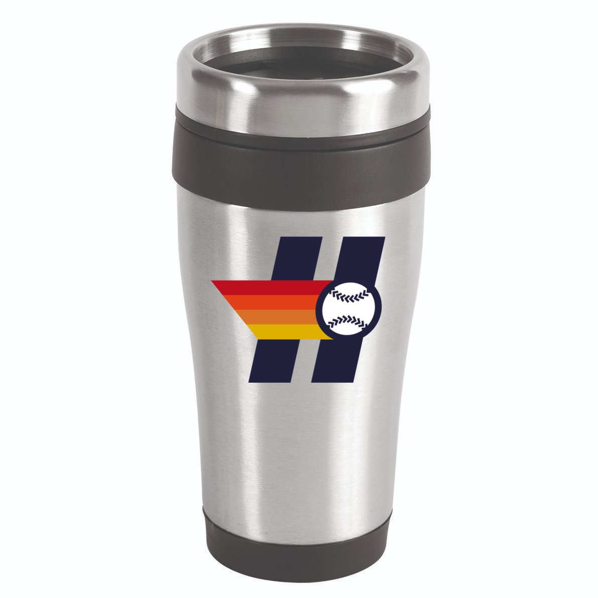 Houston Baseball H Retro Vintage 16oz Travel Tumbler
