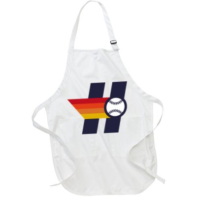 Houston Baseball H Retro Vintage Apron