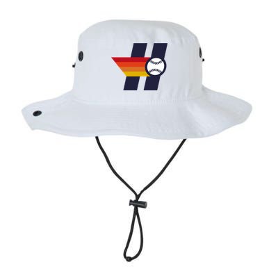 Houston Baseball H Retro Vintage Bucket Hat
