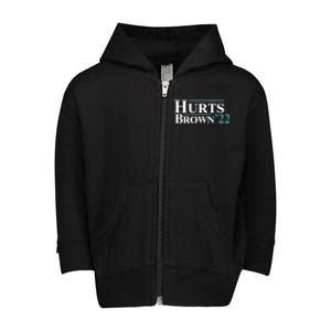 Hurts Brown'22 Toddler Zip Fleece Hoodie