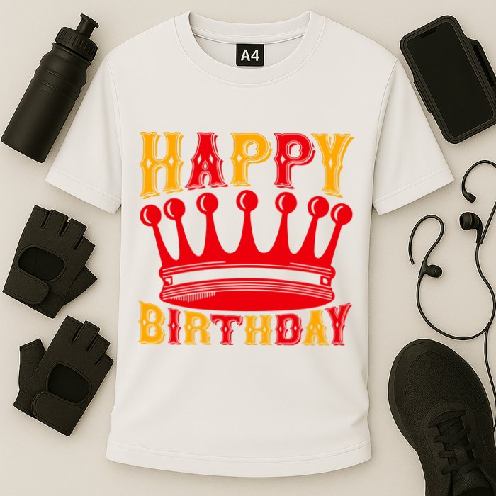 Happy Birthday Cooling Performance Crew T-Shirt