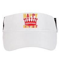 Happy Birthday Adult Drive Performance Visor