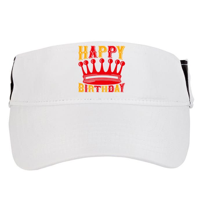 Happy Birthday Adult Drive Performance Visor