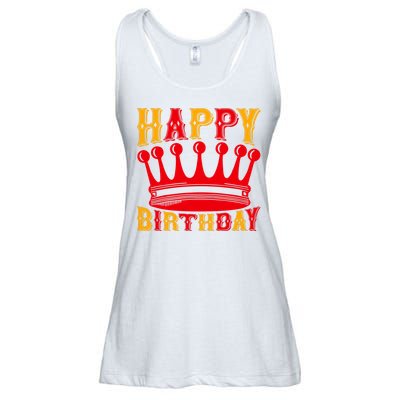 Happy Birthday Ladies Essential Flowy Tank