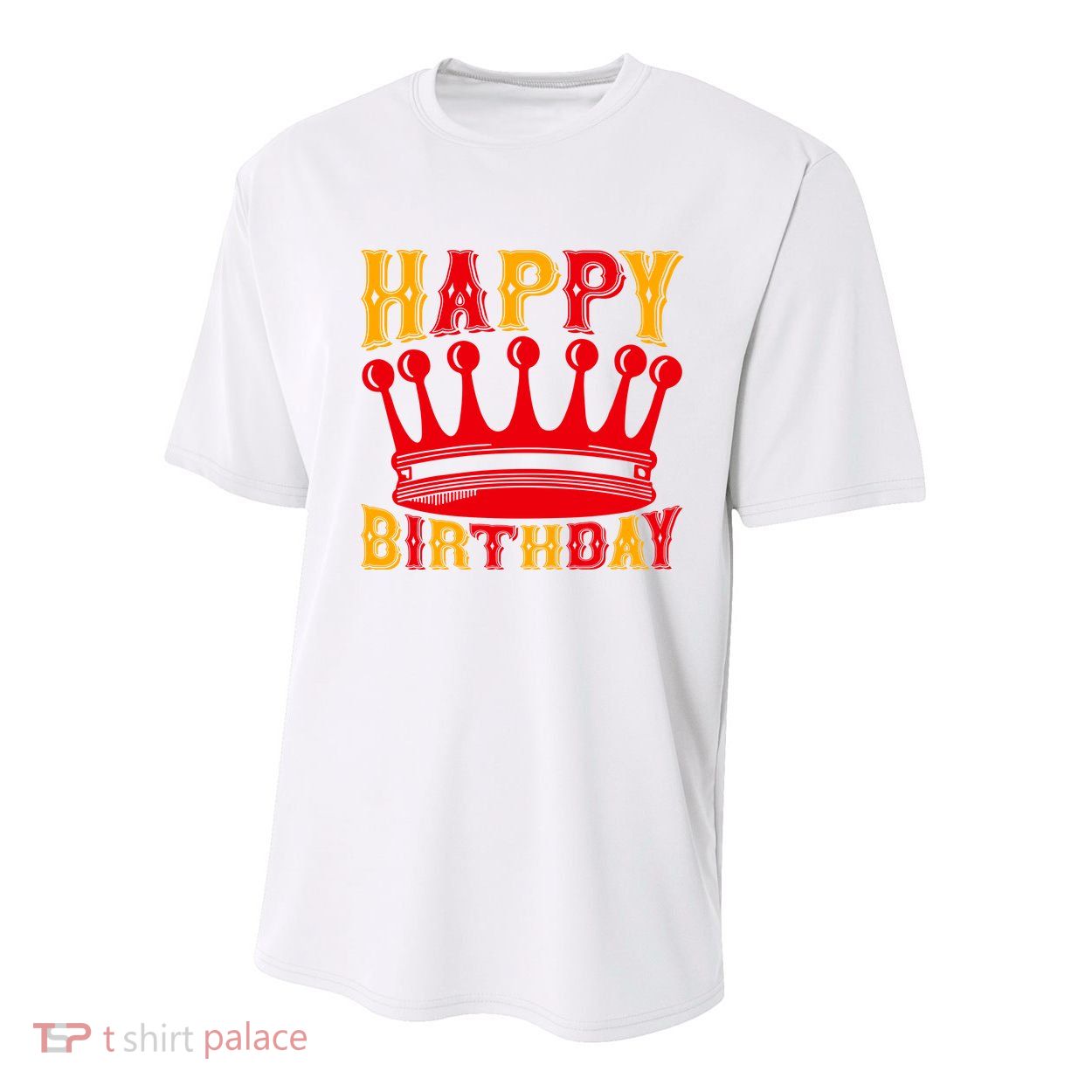 Happy Birthday Youth Performance Sprint T-Shirt