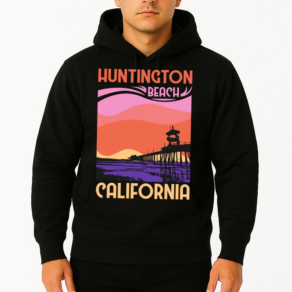 Huntington Beach Hoodie