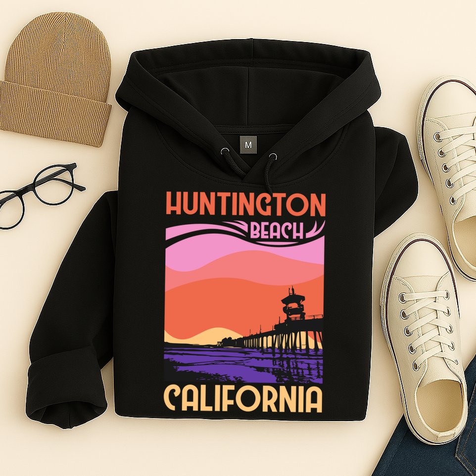 Huntington Beach Hoodie