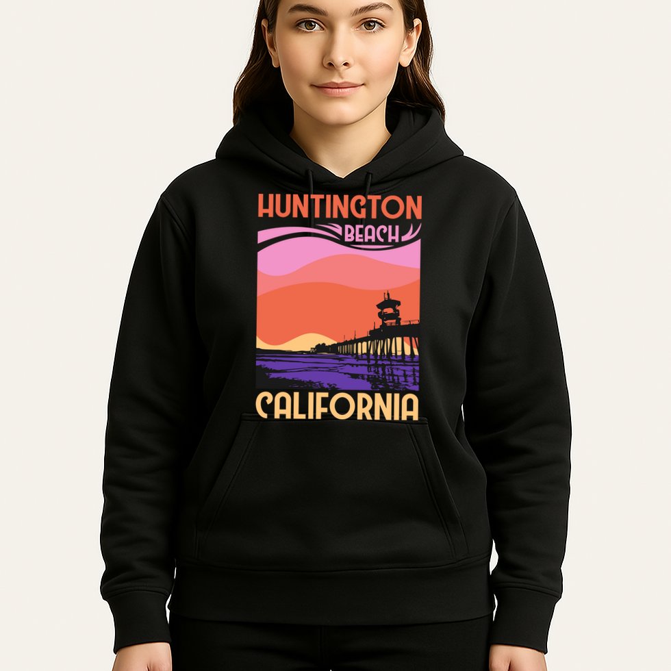 Huntington Beach Hoodie