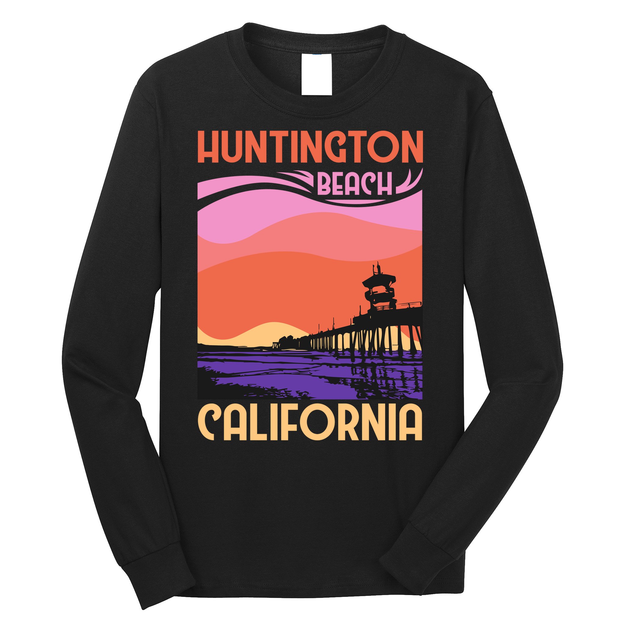 Huntington Beach Long Sleeve Shirt