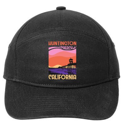 Huntington Beach 7-Panel Snapback Hat