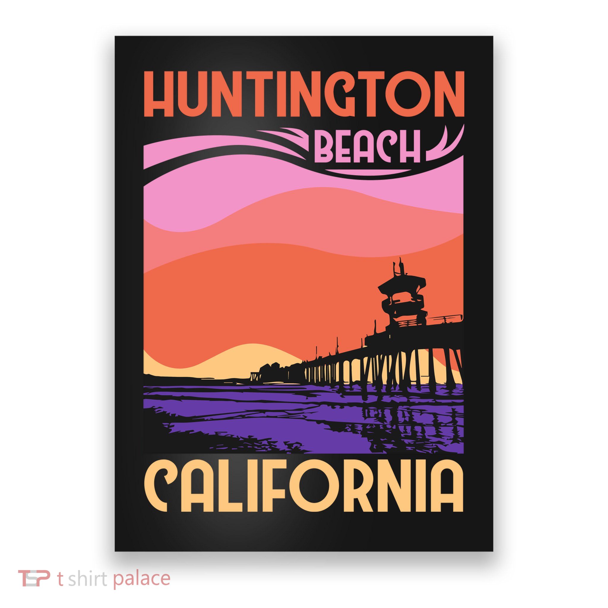 Huntington Beach Poster