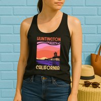 Huntington Beach Womens Tank Top