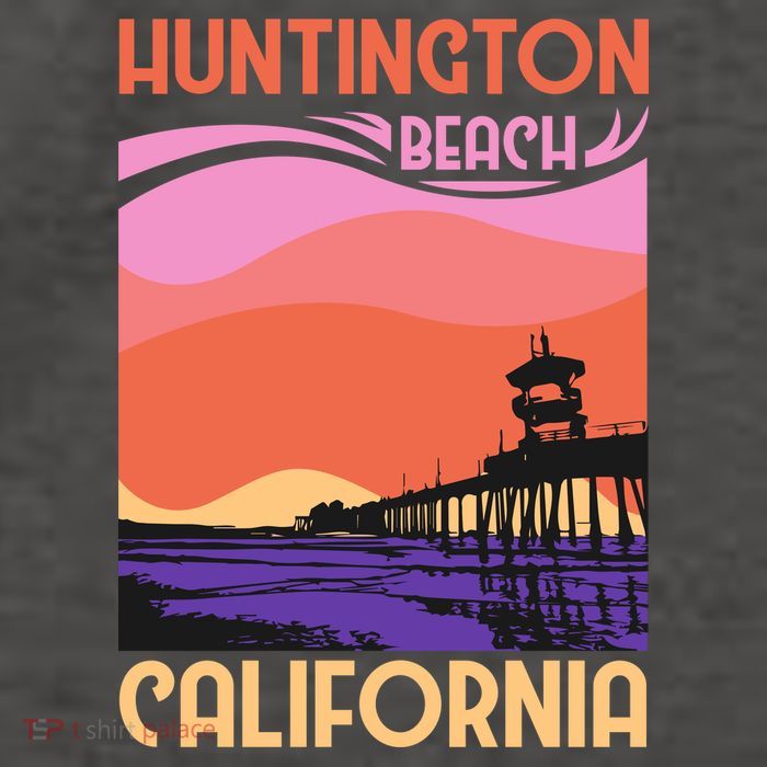 Huntington Beach Vector Backpack